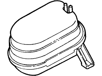 Ford F4UZ-9E453-C Reservoir - Vacuum