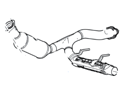 Ford AL1Z-5E212-D Catalytic Converter