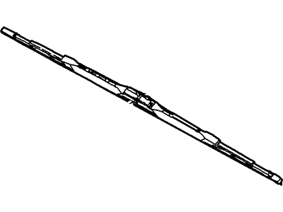 Ford 3W1Z-17528-BA Wiper Blade
