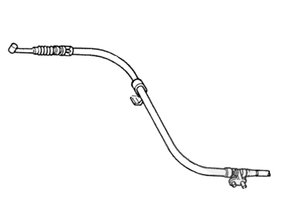 Ford F7CZ-2A635-BC Rear Cable