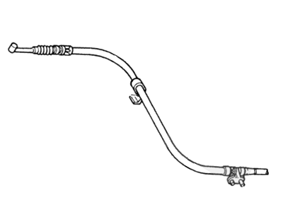 Ford F7CZ-2A635-AC Rear Cable