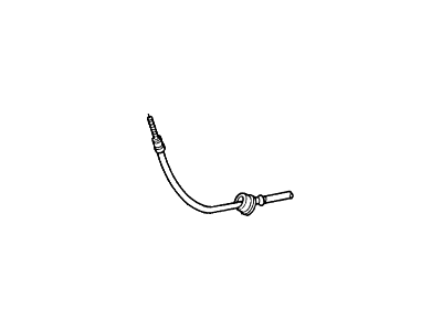 Ford F6CZ-2853-AB Front Cable