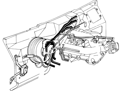 Ford F65Z-18472-BB Hose - Heater Water