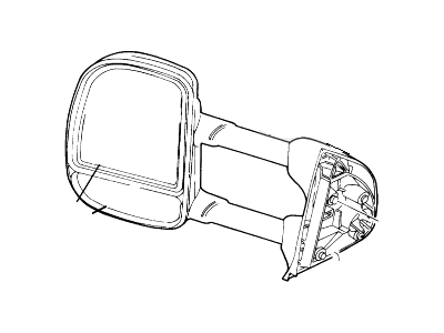 Ford 1C3Z-17682-AAB Mirror