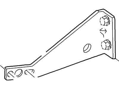 Ford F81Z-13470-AA Tail Lamp Assembly Mount Bracket