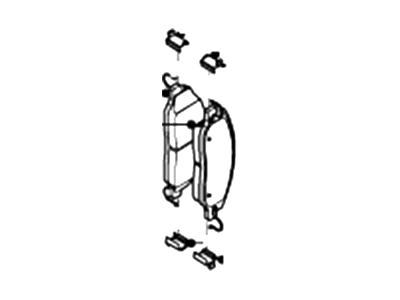 Ford 6R3Z-2001-A Kit - Brake Shoe