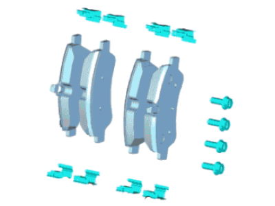 Ford GU2Z-2V001-E Front Pads