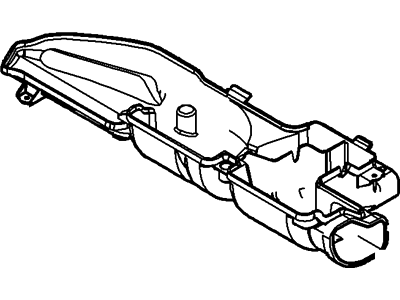 Ford BC3Z-18490-D Lower Duct