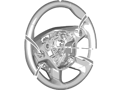 Ford BK2Z-3600-AA Steering Wheel