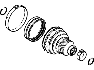 Ford AE8Z-3A331-C Outer Boot