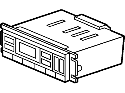 Ford FOVY-19980-A Dash Control Unit