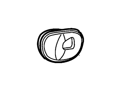 Ford 4C2Z-1522634-AAA Switch Bezel