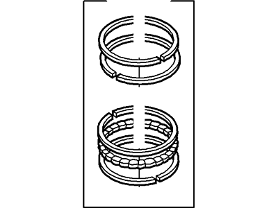 Ford 6L3Z-6148-C Piston Rings