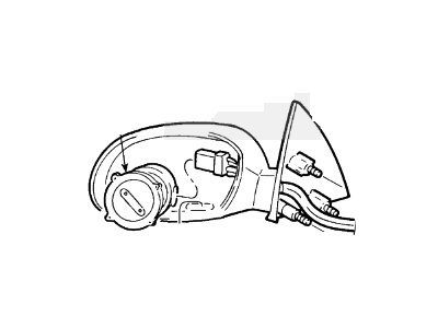 Ford XF1Z-17682-HA Mirror