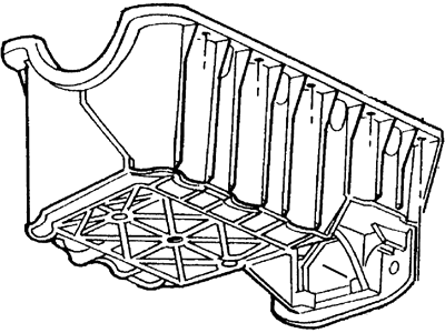 Ford F7CZ-6675-CB Oil Pan