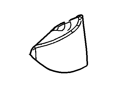 Ford 8S4Z-17K709-BA Upper Trim