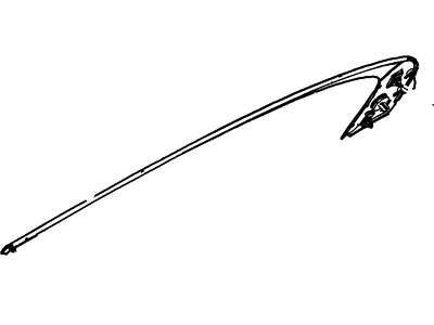 Ford 8A5Z-54255A60-A Frame Molding