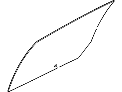 Ford 8A5Z-5425712-A Door Glass