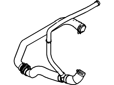 Ford 2L7Z-8286-BD Lower Hose