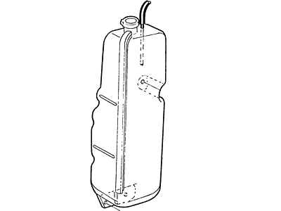 Ford F2TZ-8A080-A Tank Assembly - Radiator