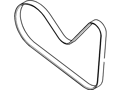 Ford DE9Z-8620-A Serpentine Belt
