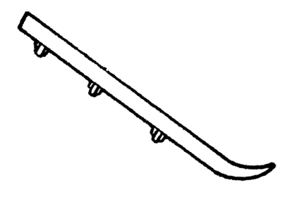 Ford E7TZ-1521452-A Belt Weatherstrip