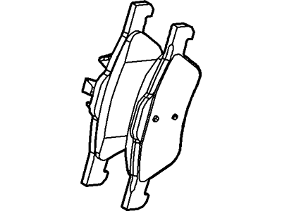 Ford 1U2Z-2V001-BA Front Pads