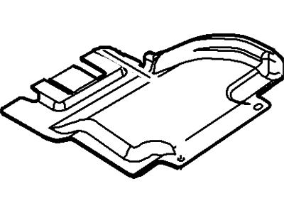 Ford BE8Z-54046A24-A Insulator