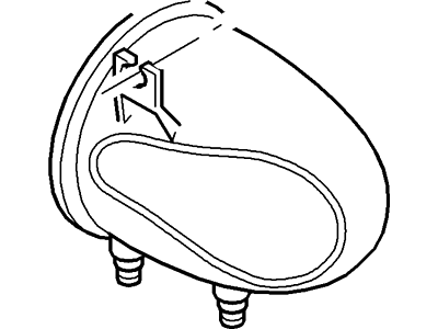 Ford F6ZZ-17C431-AA Air Cleaner Grommet