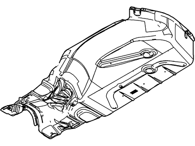 Ford 6E5Z-9A031-AA Heat Shield