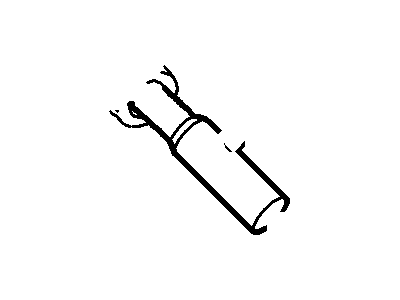 Ford YL8Z-6A614-AA Hose Connector