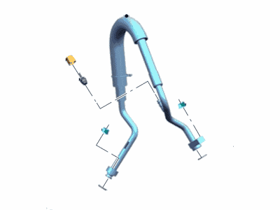 Ford JR3Z-19D742-A AC Hoses