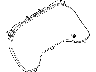 Ford 9C2Z-10887-A Cluster Lens