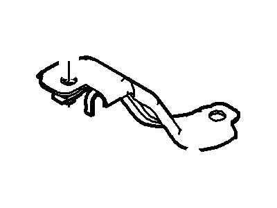 Ford 7T4Z-9647-B Upper Bracket