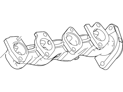 Ford 7C2Z-9431-A Exhaust Manifold Assembly