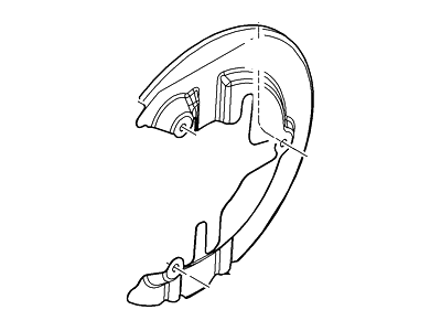 Ford CV6Z-2K005-D Splash Shield