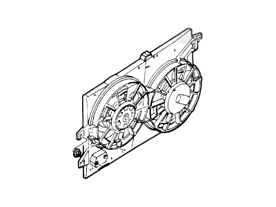 Ford F8RZ-8C607-GE Fan Blade