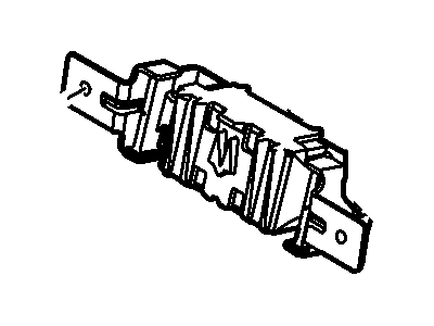 Ford AU5Z-8016279-A Support - Headrest