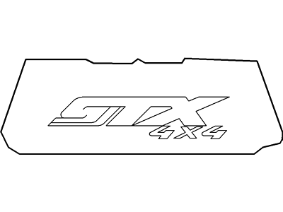 Ford 4L3Z-9925622-DAA Decal