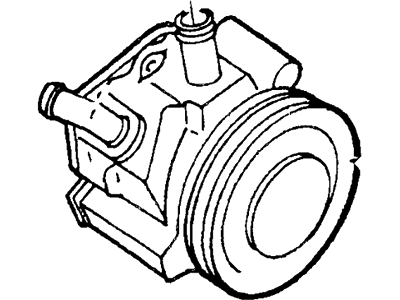 Ford E5TZ-9A486-D Air Injection Reactor Pump