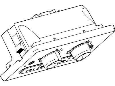 Ford 6F2Z-18C858-AA AC Control Assembly