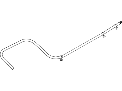 Ford 9C2Z-9G297-J Vapor Hose