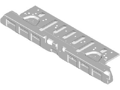 Ford DV6Z-6111160-C Front Floor Pan