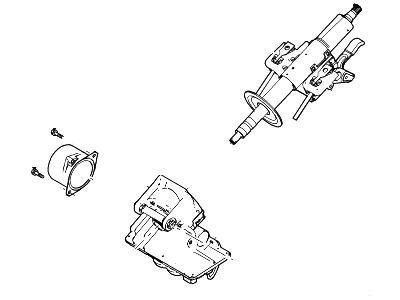 Ford BL8Z-3C529-A Column Assembly - Steering