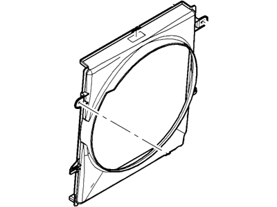 Ford 1L2Z-8146-EA Fan Shroud
