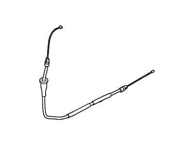 Ford 7L2Z-2853-A Front Cable