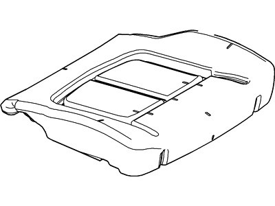 Ford 9L3Z-15632A22-A Seat Cushion Pad