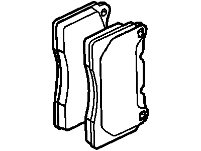 Ford 7R3Z-2001-A Front Pads