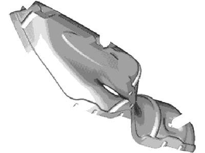 Ford CP9Z-9A462-A Muffler & Pipe Insulator