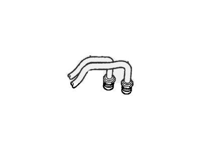 Ford F8AZ-3691-AA Hose Assy - Reservoir To Pump